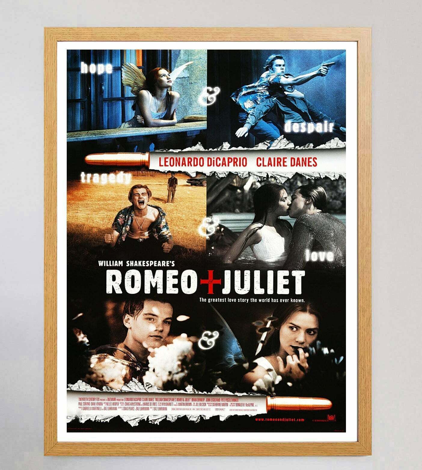 Romeo + Juliet Original Vintage Poster photo Art