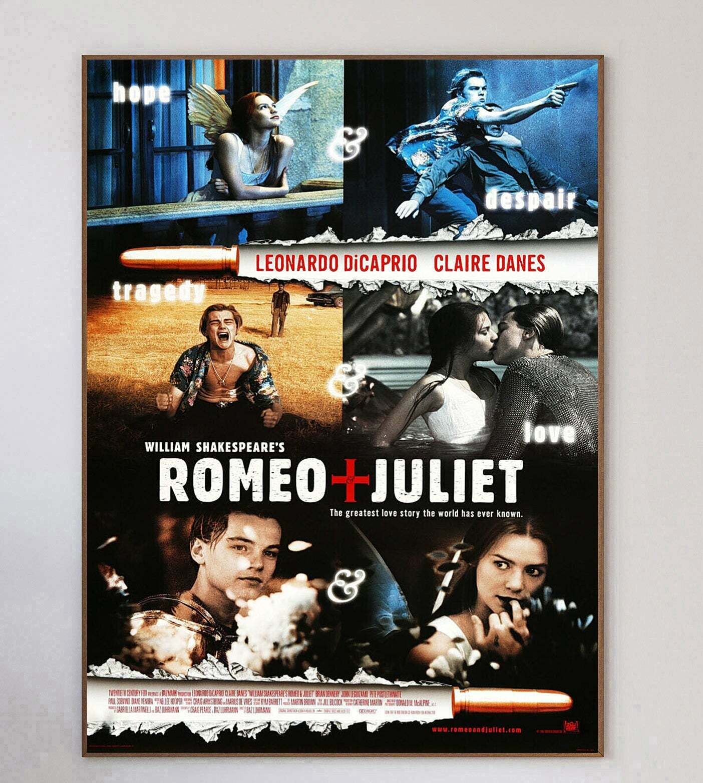 Romeo + Juliet Original Vintage Poster photo 206.0