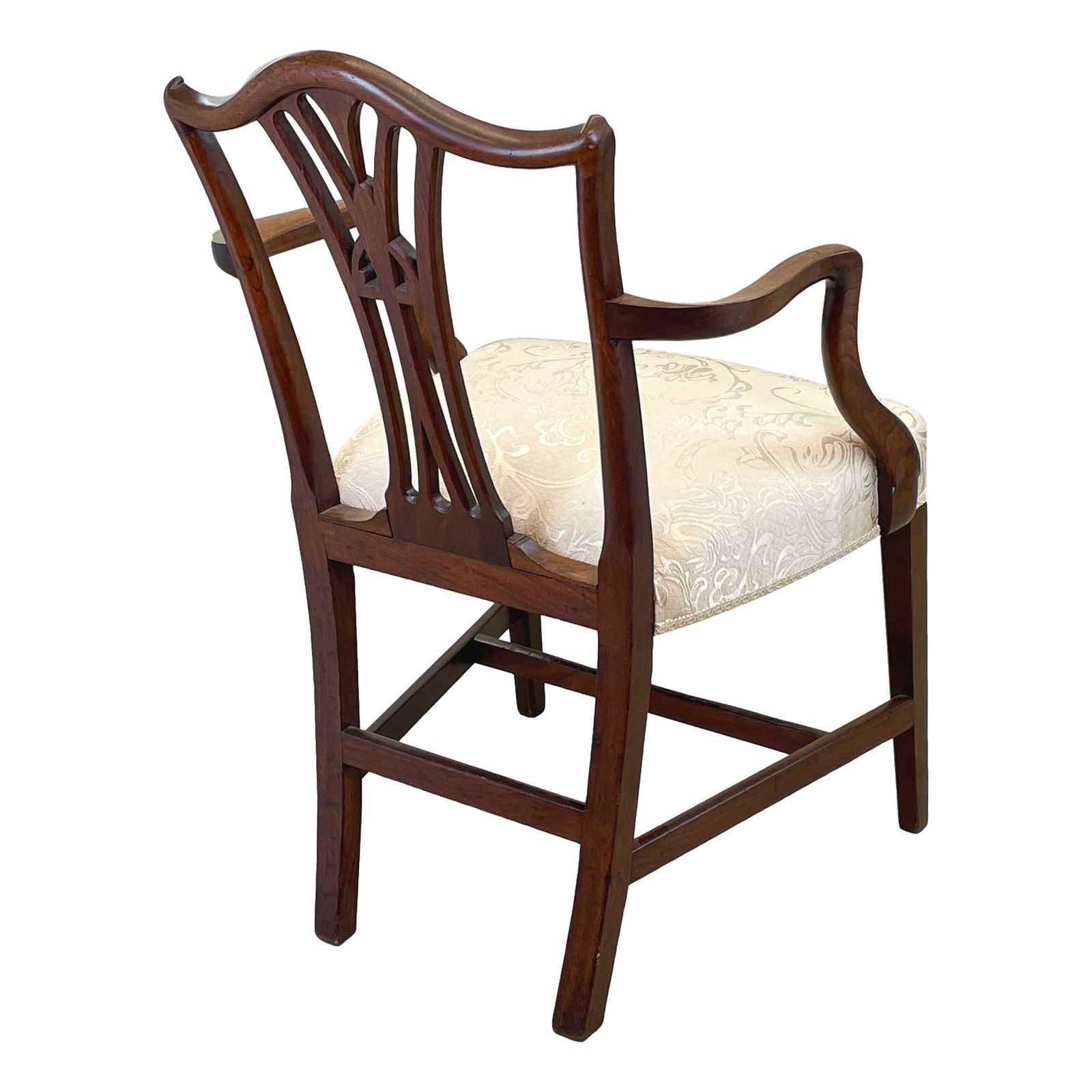Georgian 18th Century Mahogany Masters Armchair (United Kingdom, Circa 1780) photo 2950.0