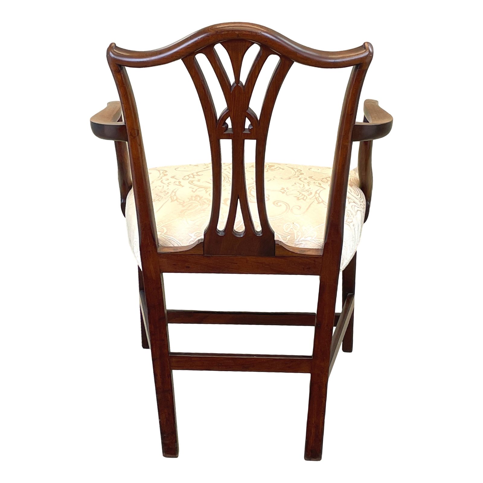 photo furniture Georgian 18th Century Mahogany Masters Armchair (United Kingdom, Circa 1780)