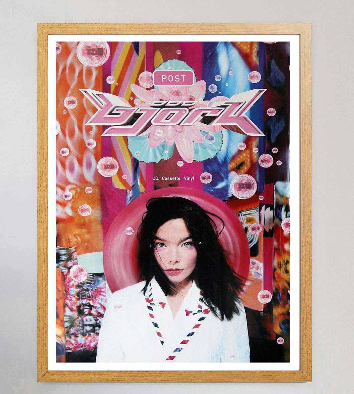 Bjork   Post Original Vintage Poster photo Art