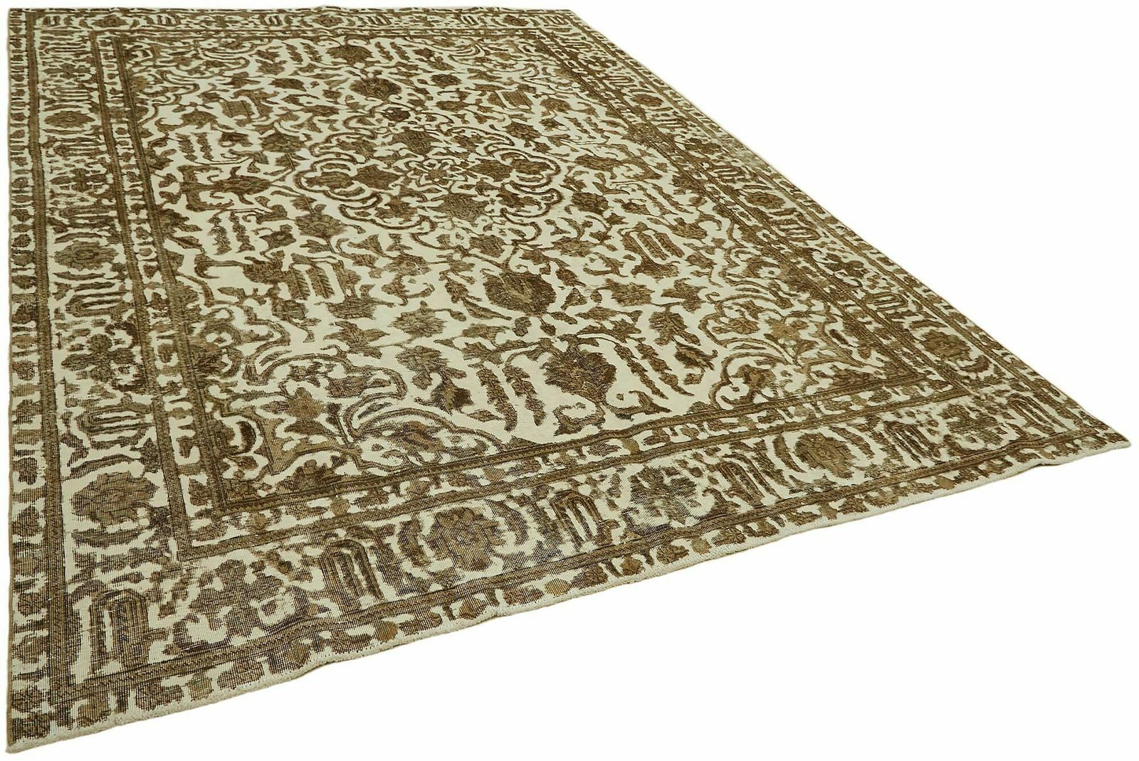 Handmade Beige 1980's Vintage Large Area Rug ( 330 X 250 Cm ) photo furniture