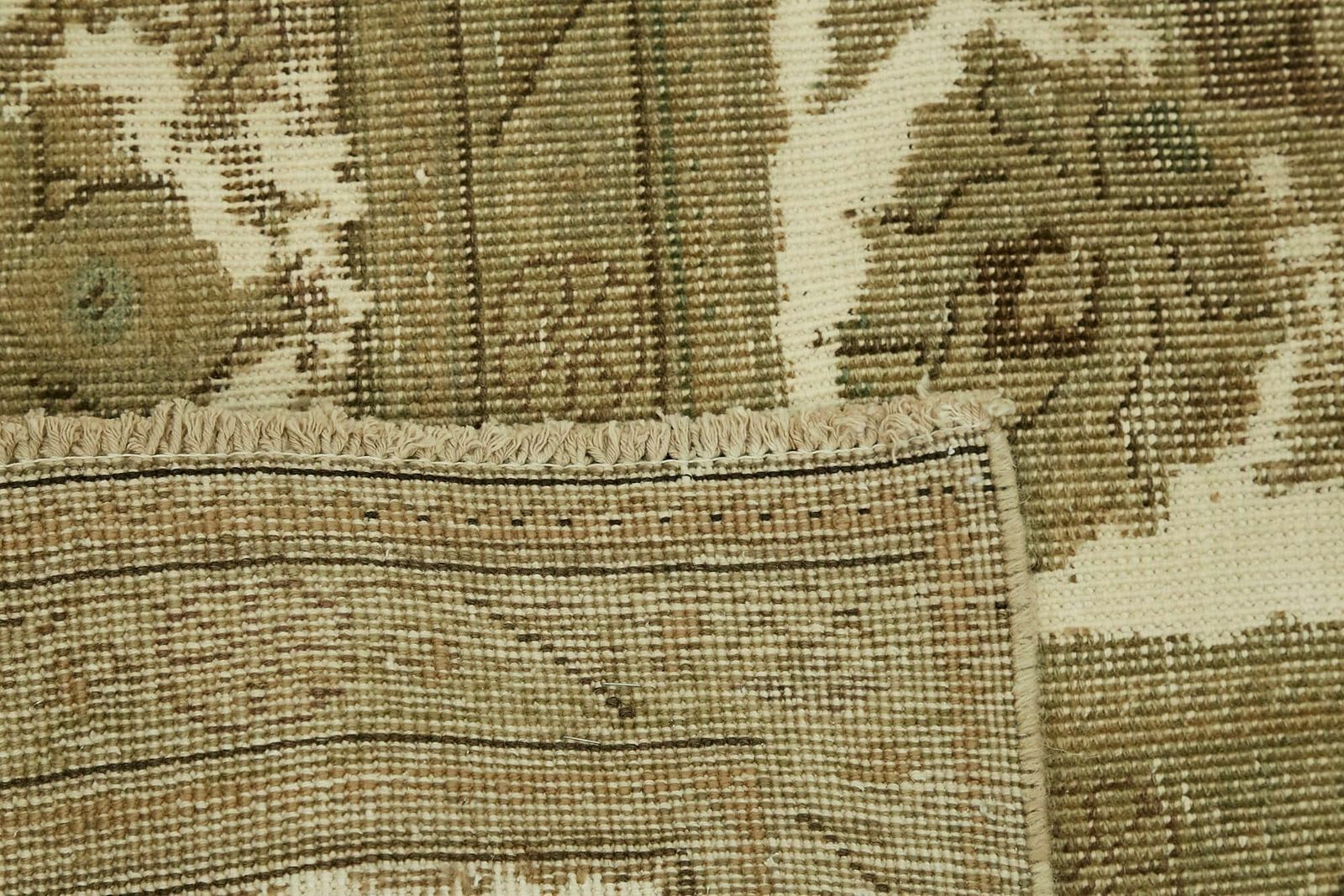 Handmade Beige 1980's Vintage Large Area Rug ( 395 X 300 Cm ) photo buy