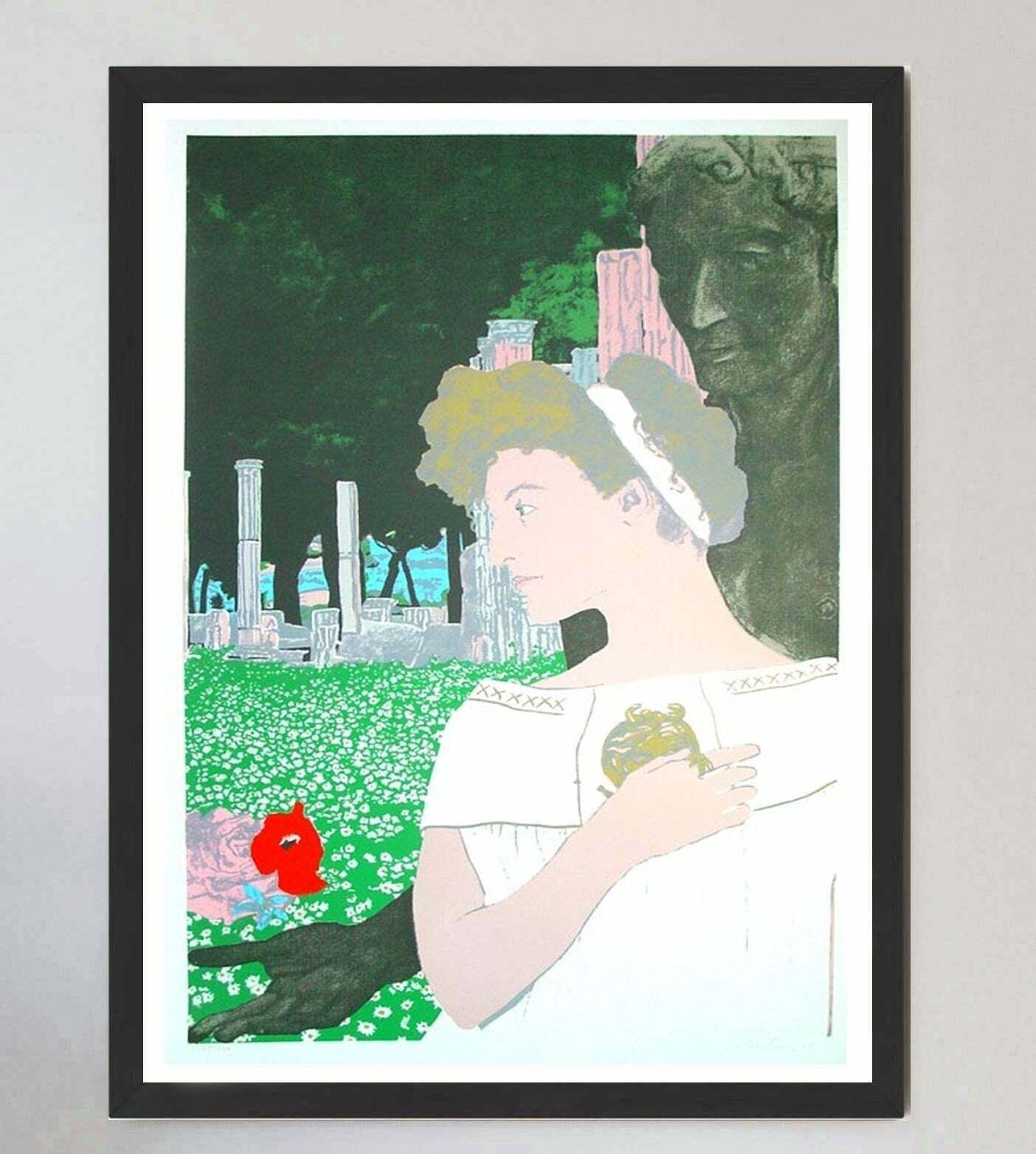 1976 Montreal Olympic Games   Marcia Marcus Original Vintage Poster photo furniture