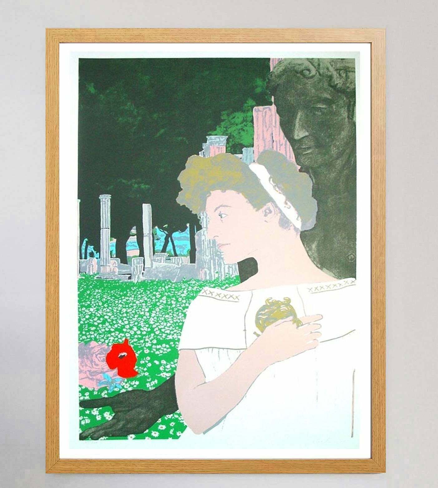 1976 Montreal Olympic Games   Marcia Marcus Original Vintage Poster photo Art