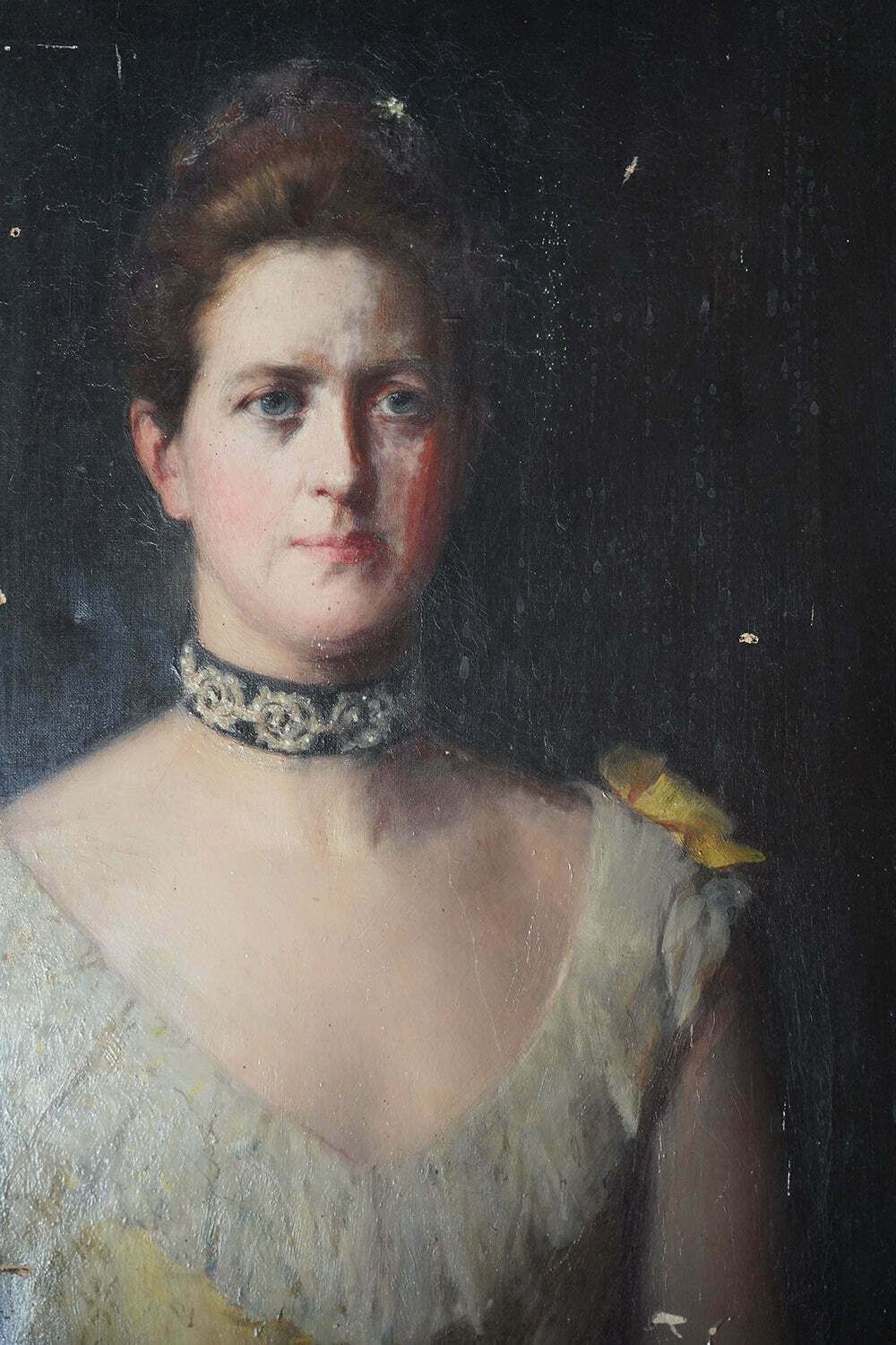 Robert Edward Morrison (1852 1925); A Good Oil On Canvas Portrait Of A Lady Dated To 1889 photo buy