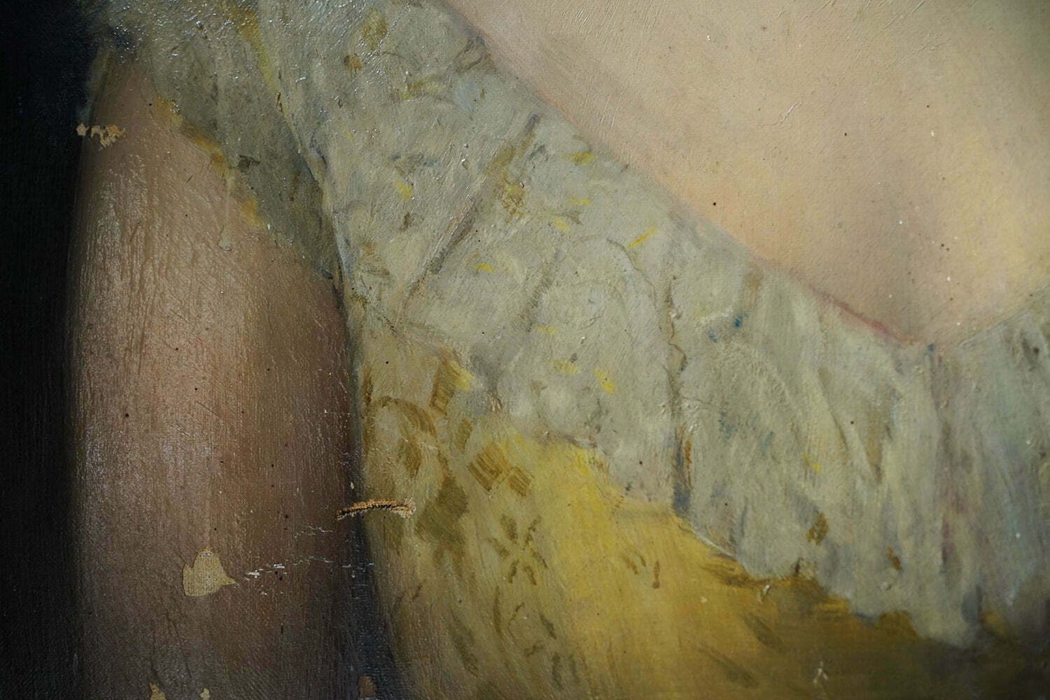 photo buy Robert Edward Morrison (1852 1925); A Good Oil On Canvas Portrait Of A Lady Dated To 1889