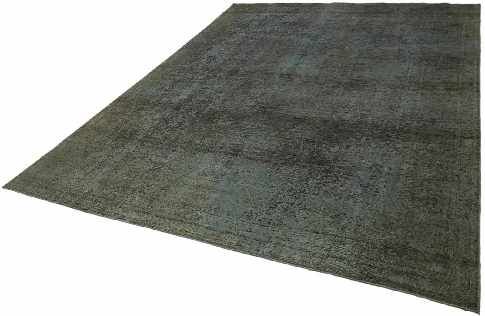 Handmade Vintage Grey Over Dyed Large Area Rug ( 341 X 241 Cm ) photo for sale