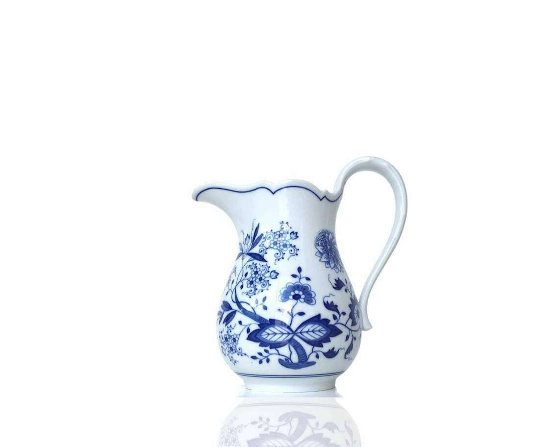Blue Onion Koffieservies | Koffiepot, Roomkannetje & Melkset En Taartschaal | 5 Delig | Hutschenreuther (Rosenthal) photo Woonaccessoires