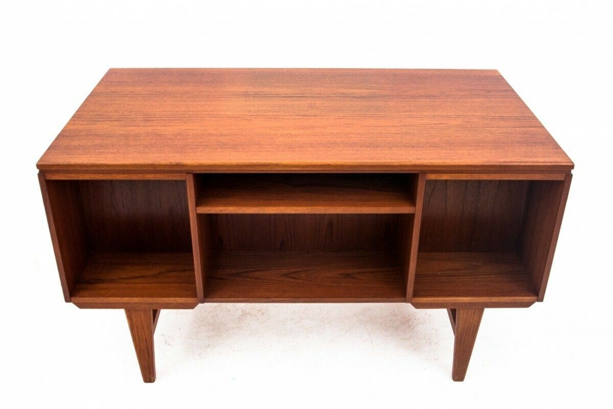 photo vinterior Teak Desk, Denmark, 1960s. After Restoration.