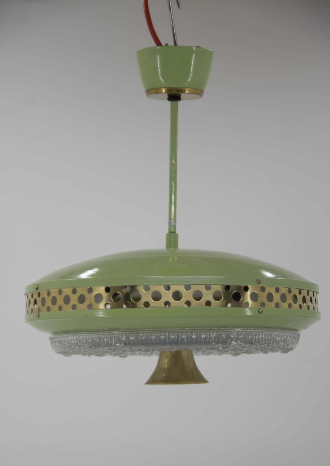 photo furniture Space Age Metal Pendant By Ludib Bratislava, Czechoslovakia, 1960s