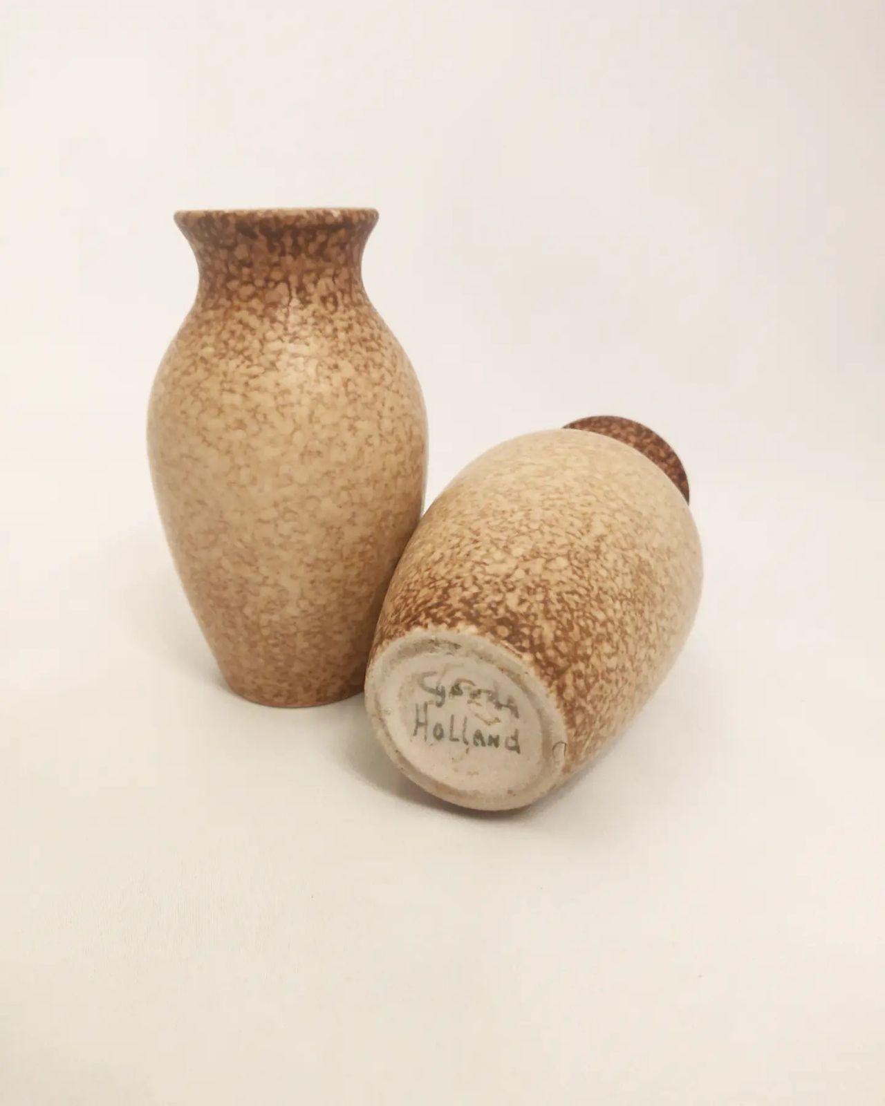 Pair Of Mid 20th Century Ceramic Vases By Gouda photo furniture