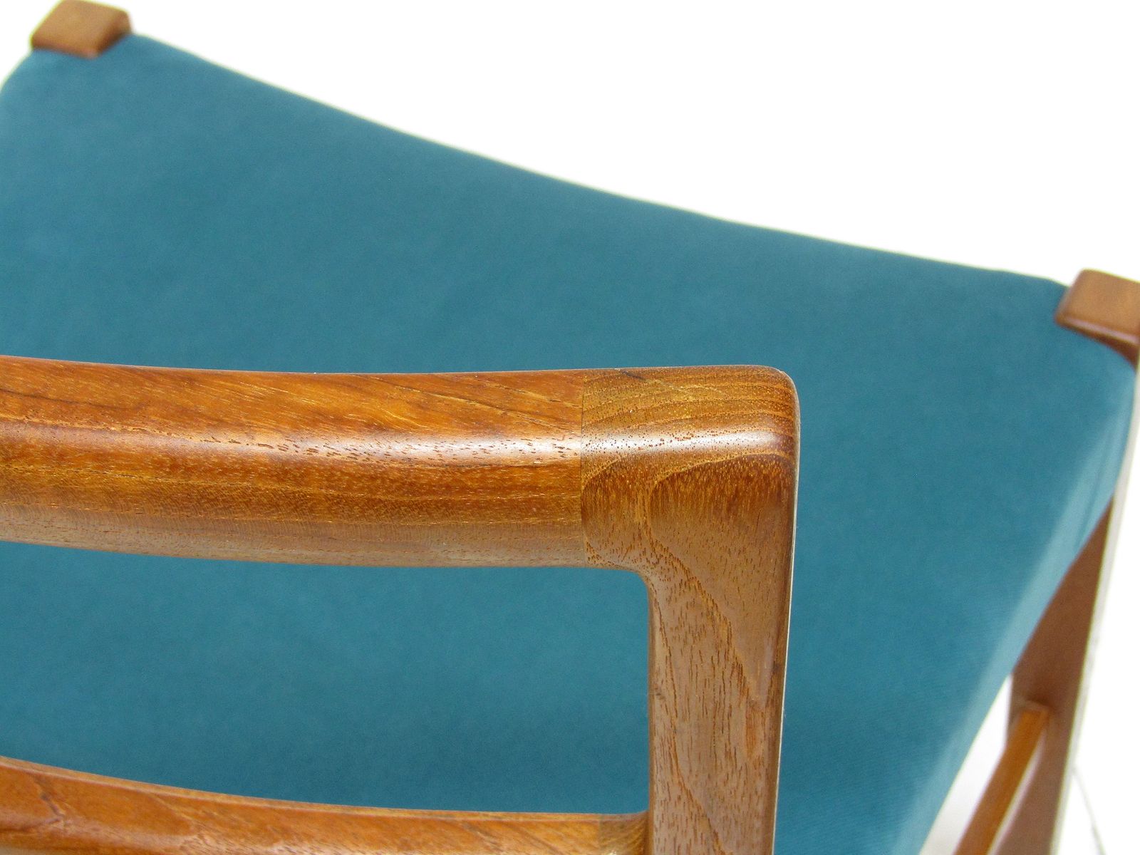 Set Of Four 1960s Danish Dining Chairs By Johannes Andersen For Bernhard Pedersen photo vintage