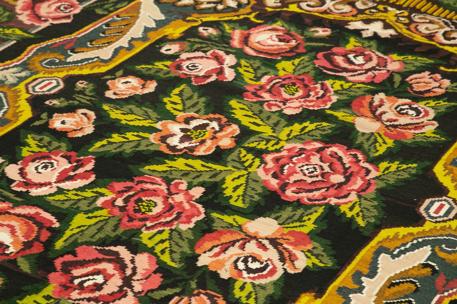Antique Moldovian Kilim 360 X 223 Sku 23355 photo for sale