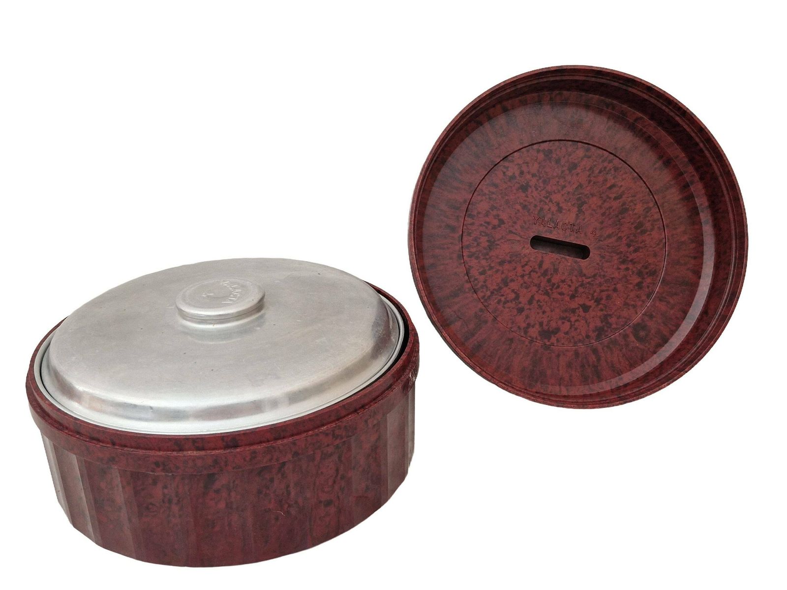 photo furniture French Yalacta Yogurt Maker With Ceramic Pots And Art Deco Bakelite Casing