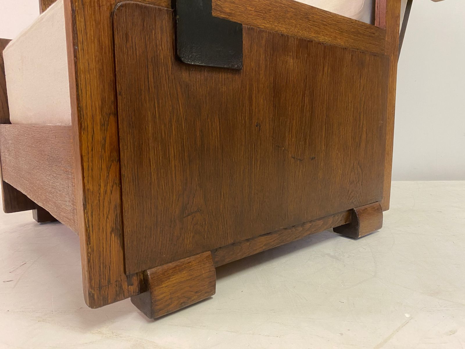 Furniture 1930s Dutch Amsterdam School Armchair photo