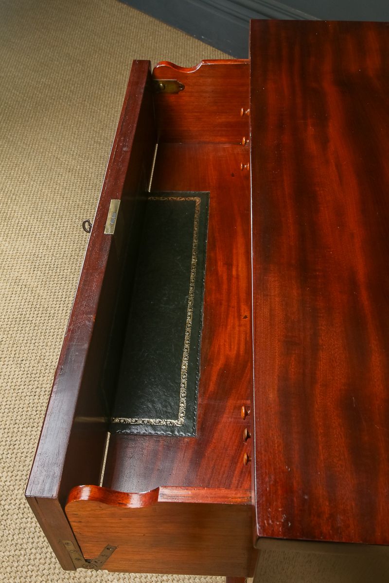 photo for sale English William IV Mahogany Secretaire Bureau Desk Chiffonier (Circa 1835)