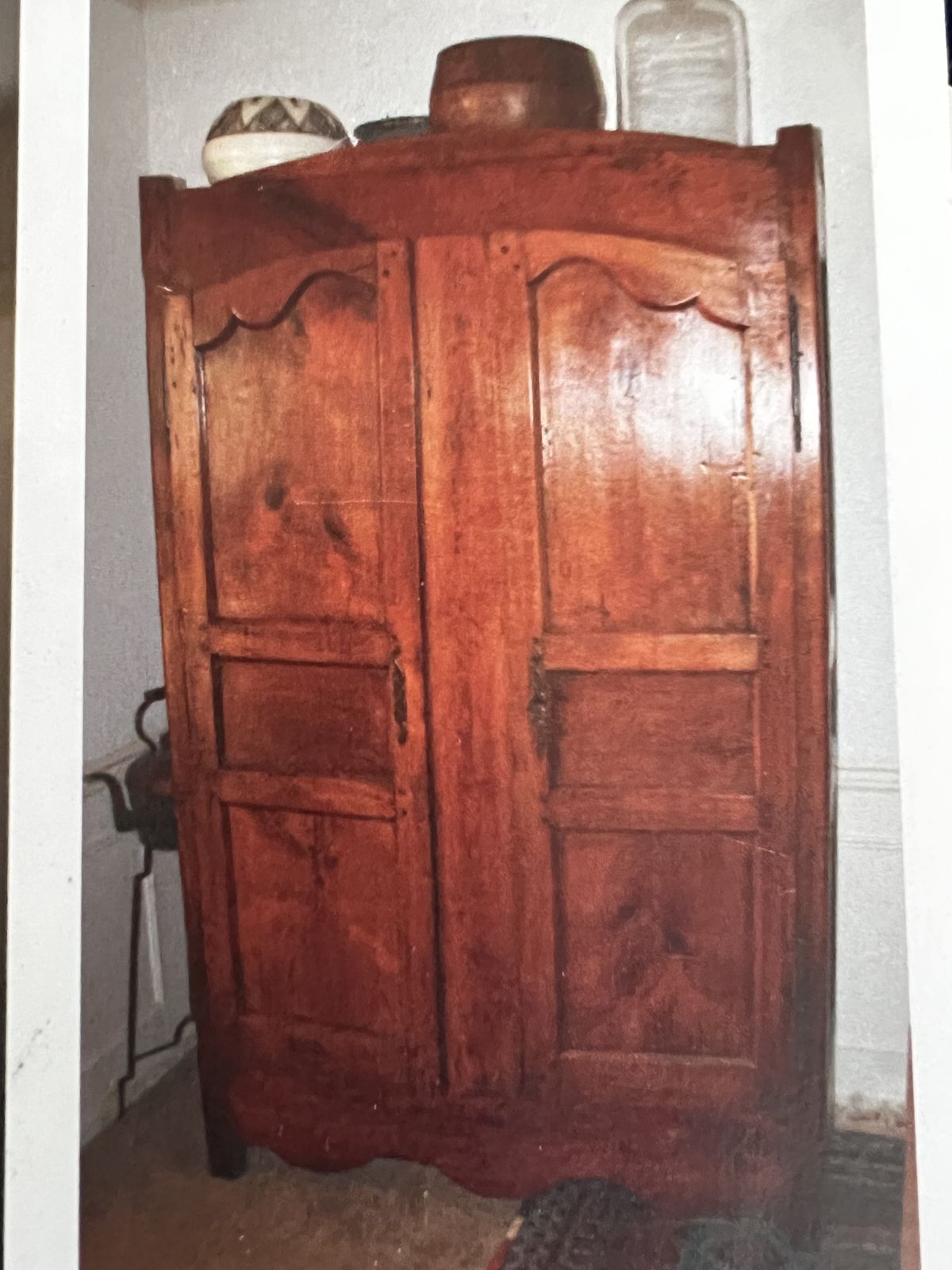 French Oak Armoire