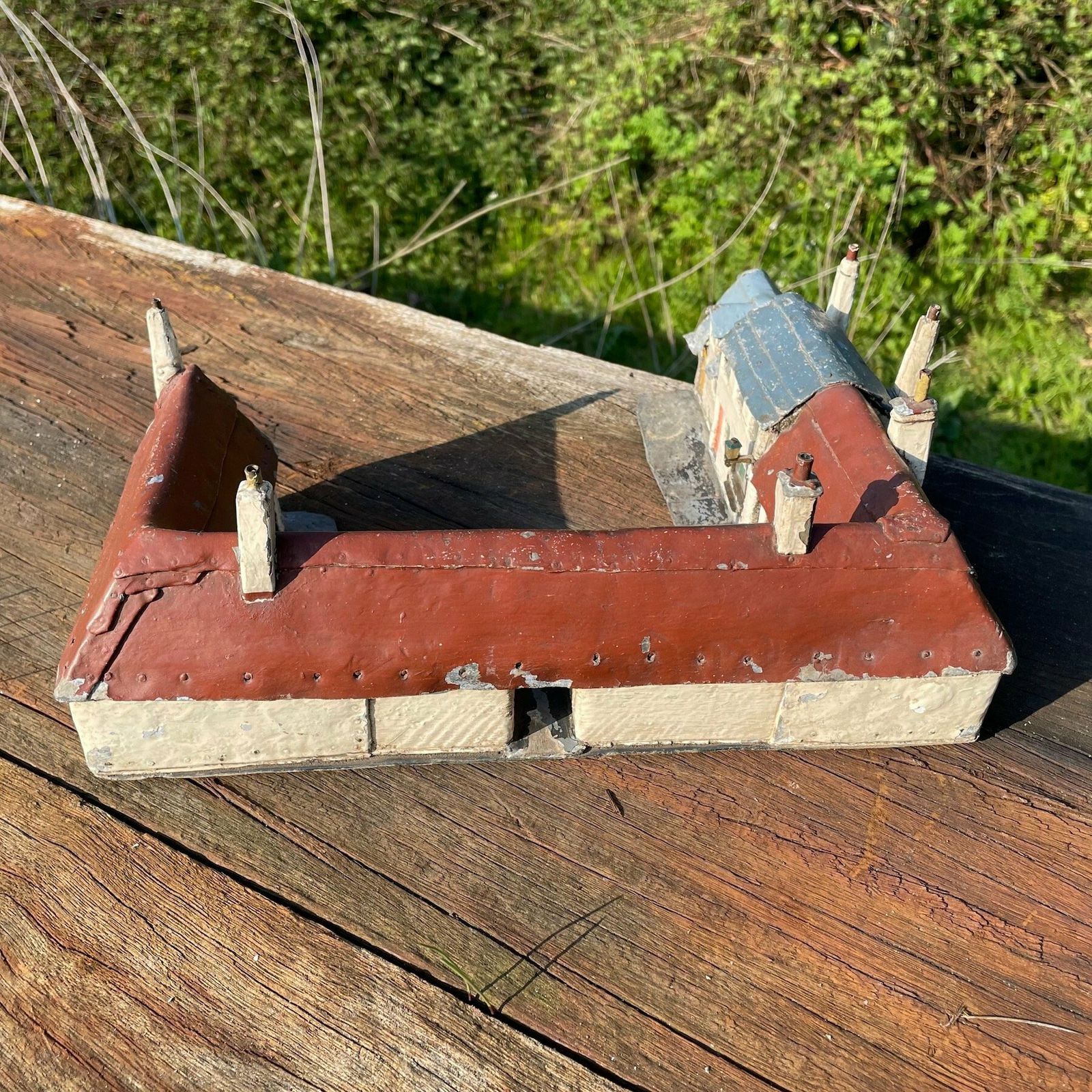 Mid Century Folk Art Village Square photo vinterior