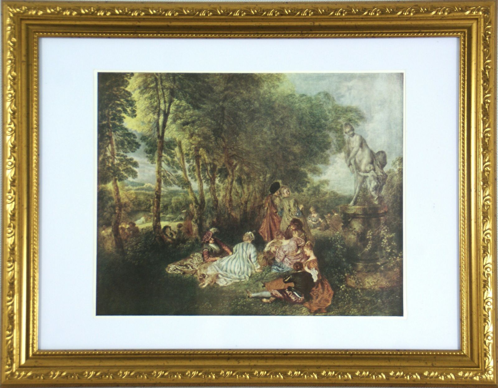 The Love Festival Jean Antoine Watteau (1684   1721) photo Art