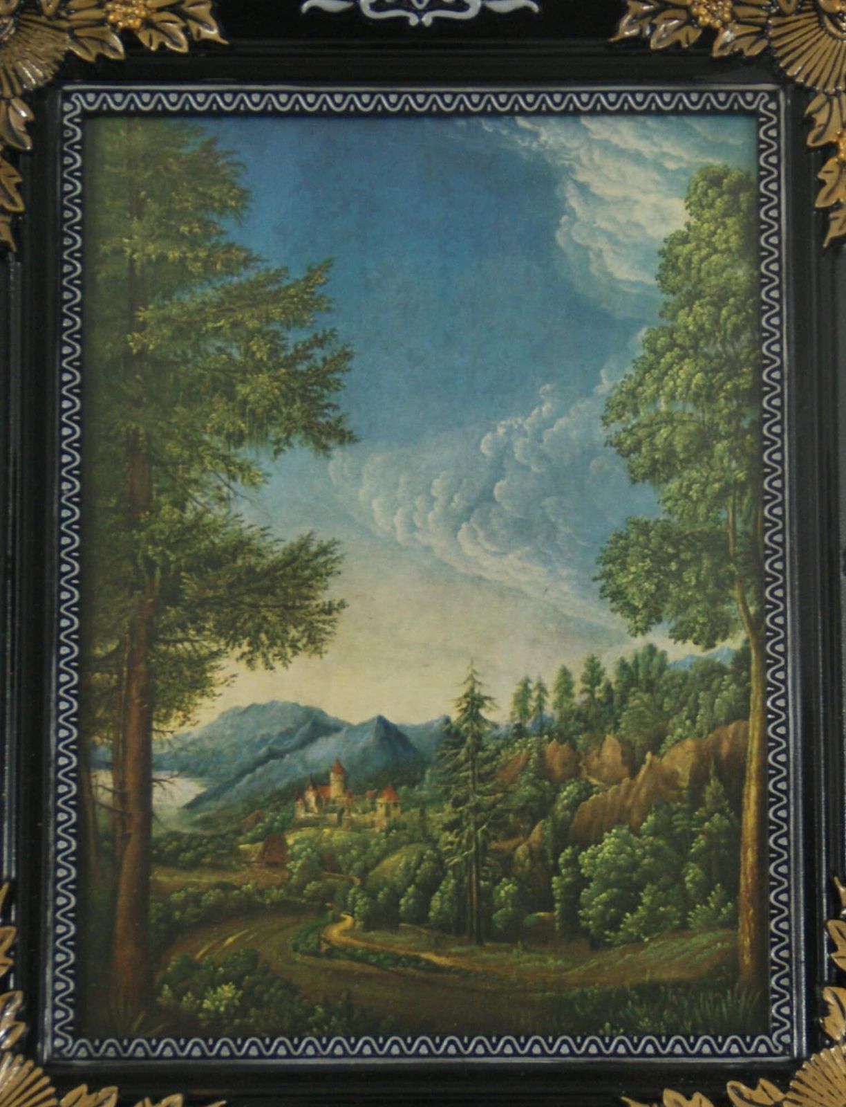 Danube Landscape Near Regensburg By Albrecht Altdorfer photo for sale