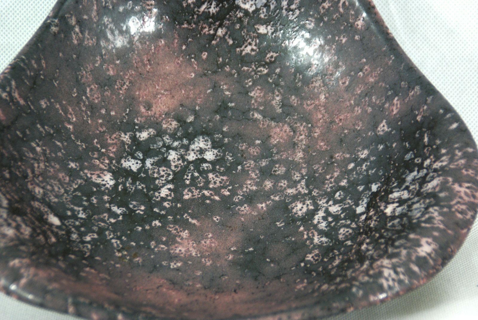 Vintage Lava Ceramic Plate, 1950s photo buy