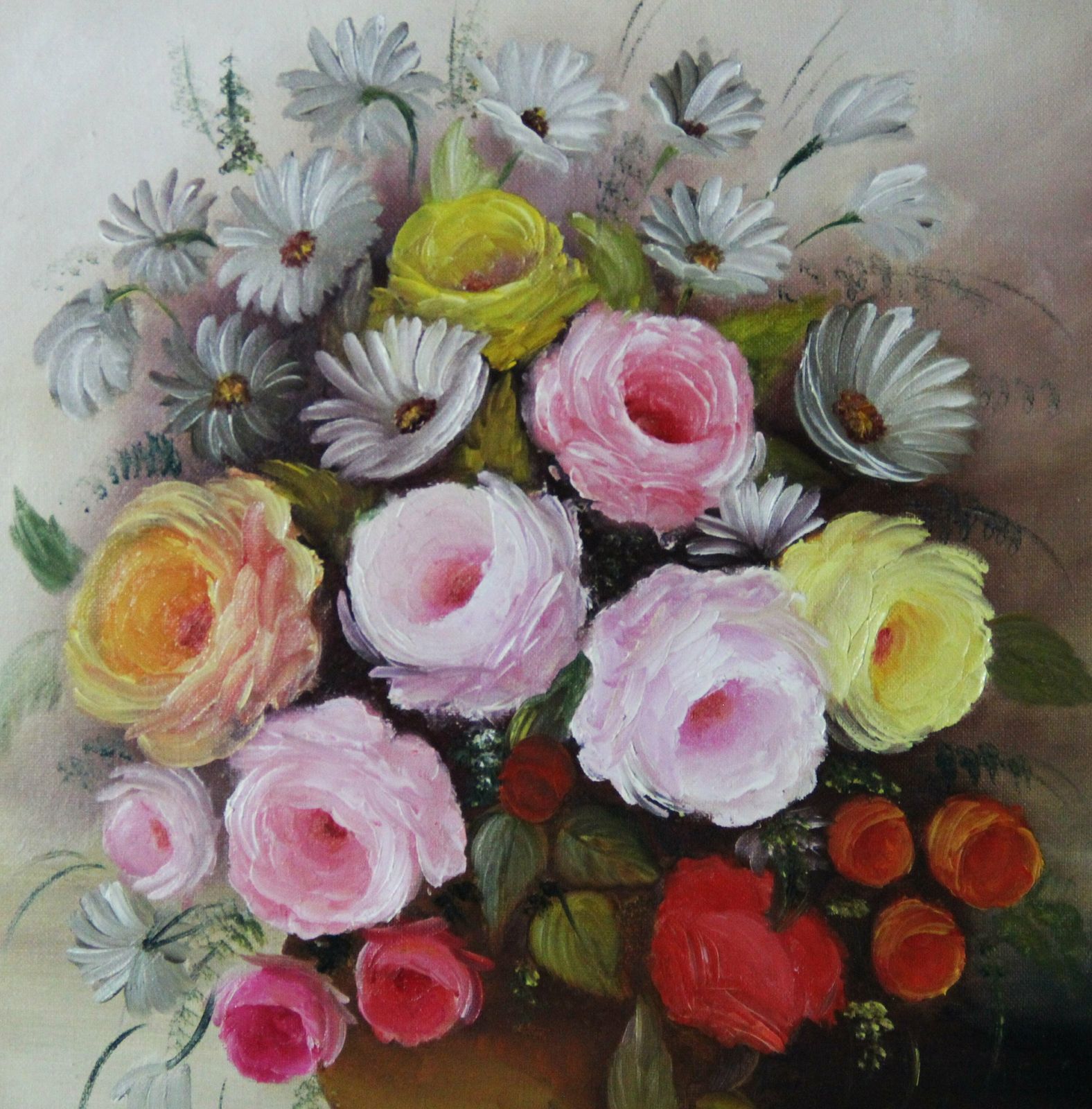 Autumn Flowers By Jarrón De Betés photo vinterior