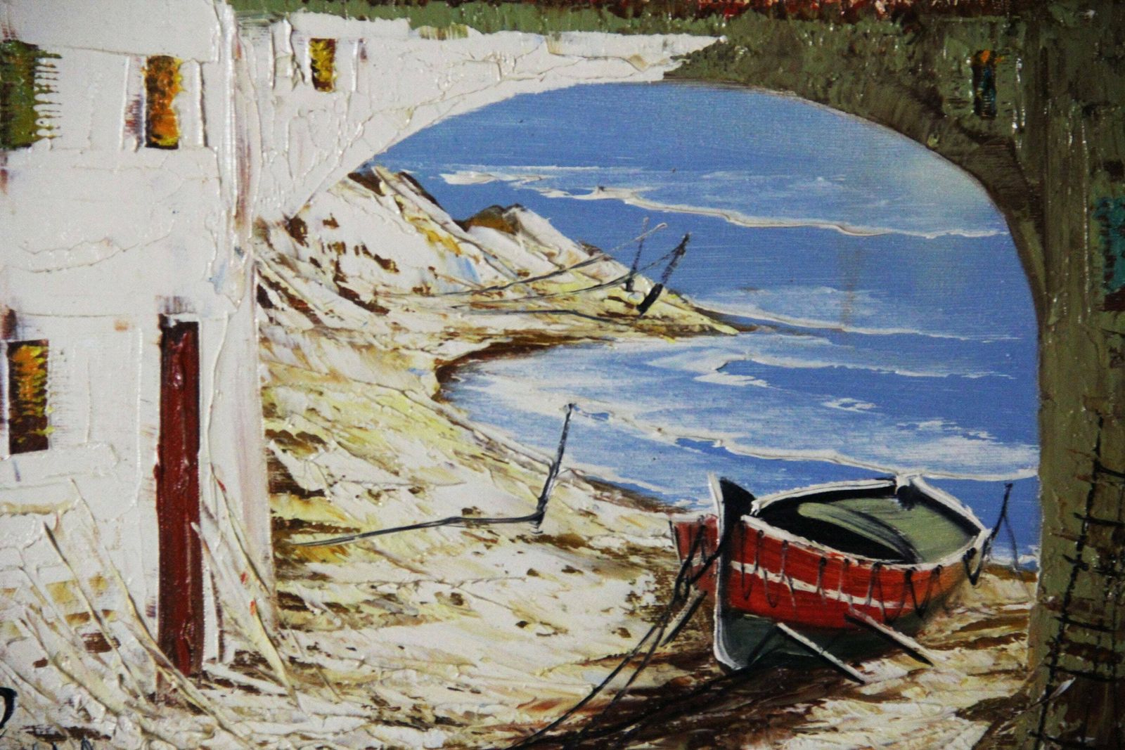 The Beach Of The Spanish Village By Puig photo for sale