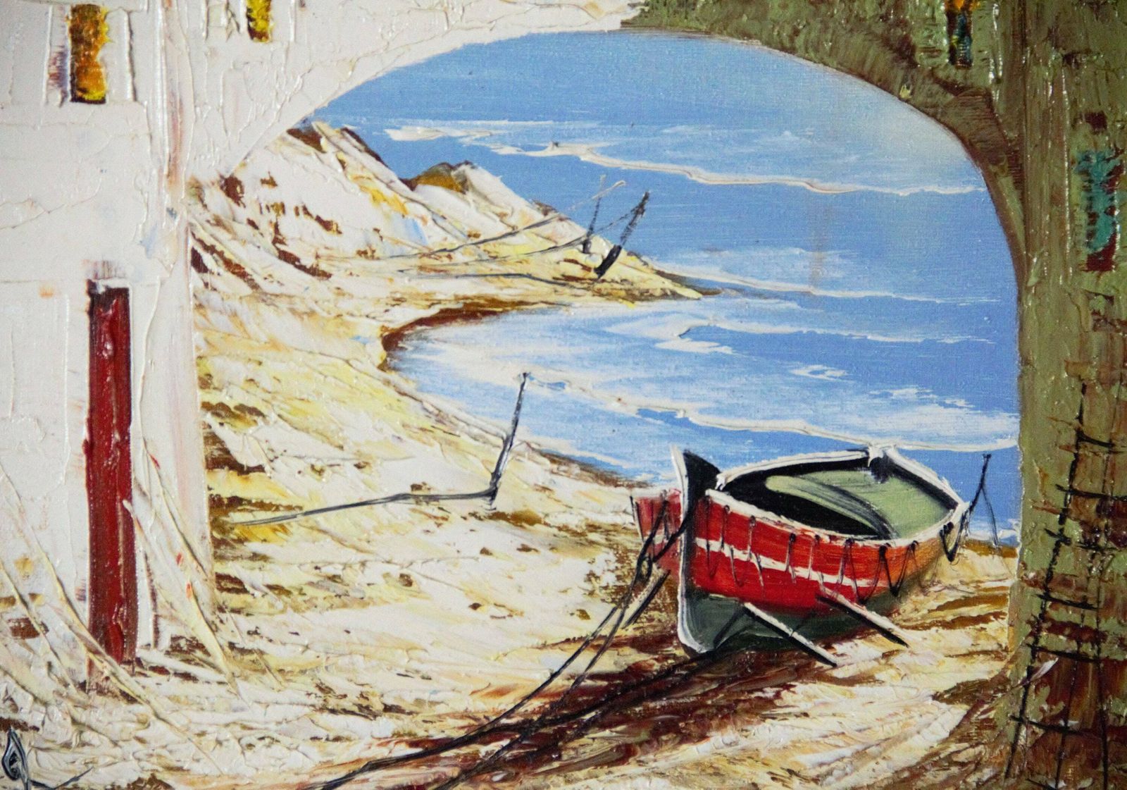 The Beach Of The Spanish Village By Puig photo Art