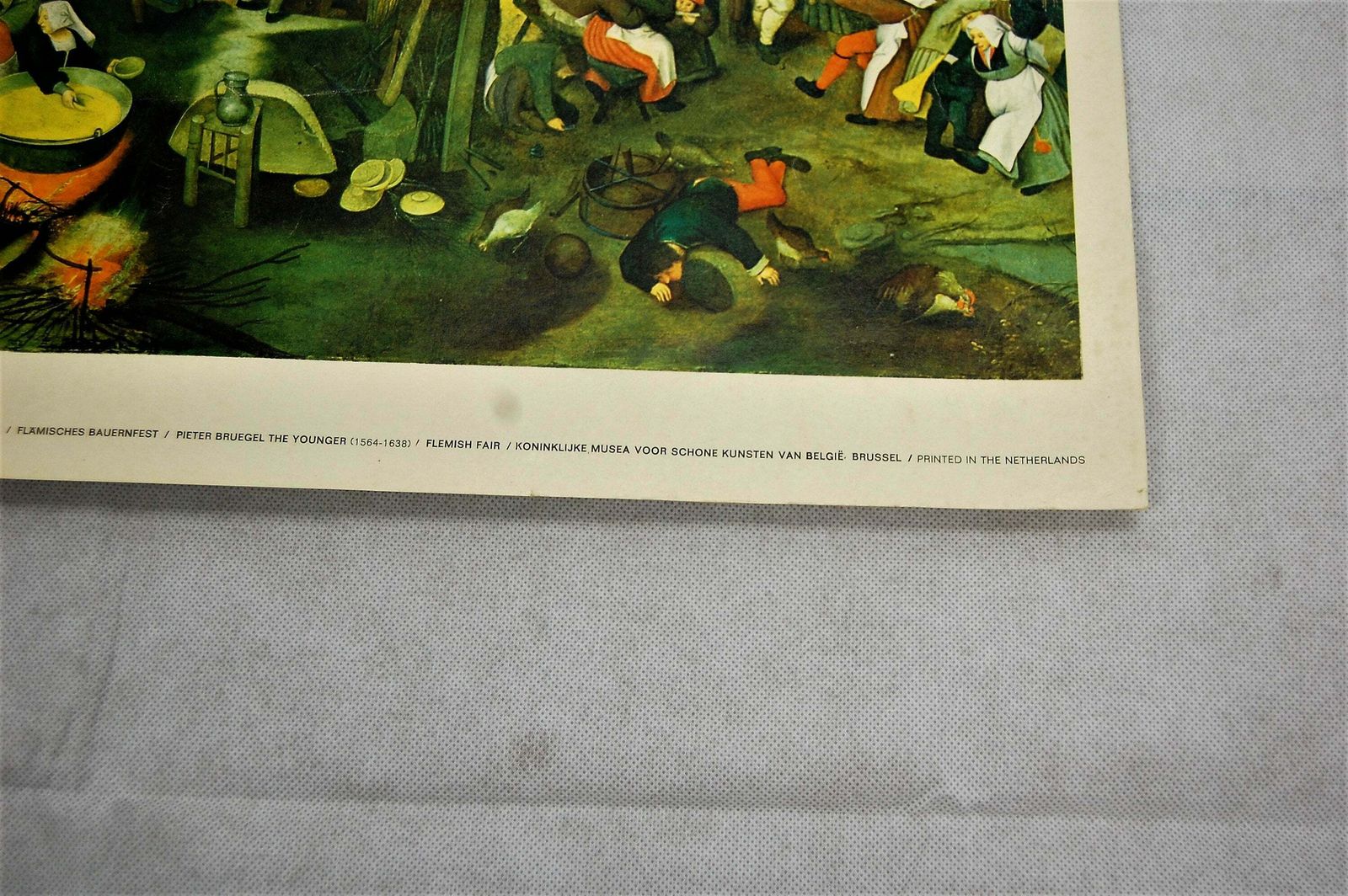 Flemish Fair   Pieter Brueghel The Younger .Vintage Poster photo Art
