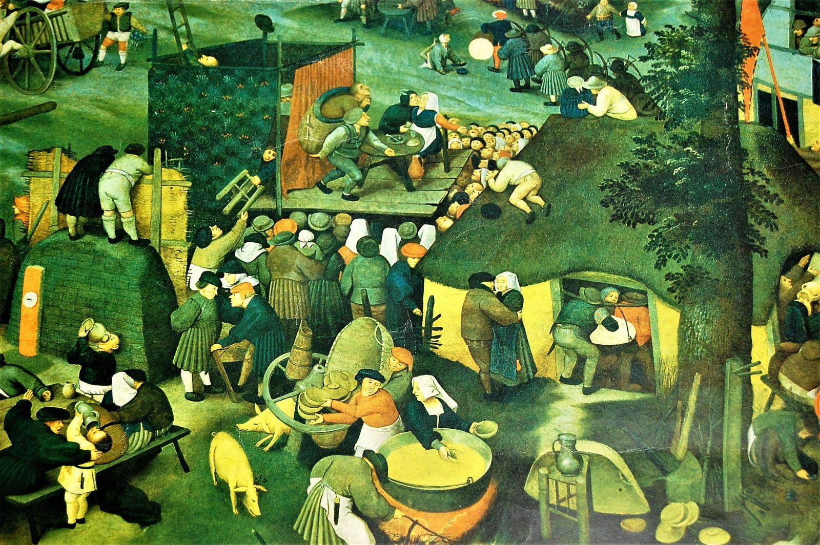 Flemish Fair   Pieter Brueghel The Younger .Vintage Poster photo buy