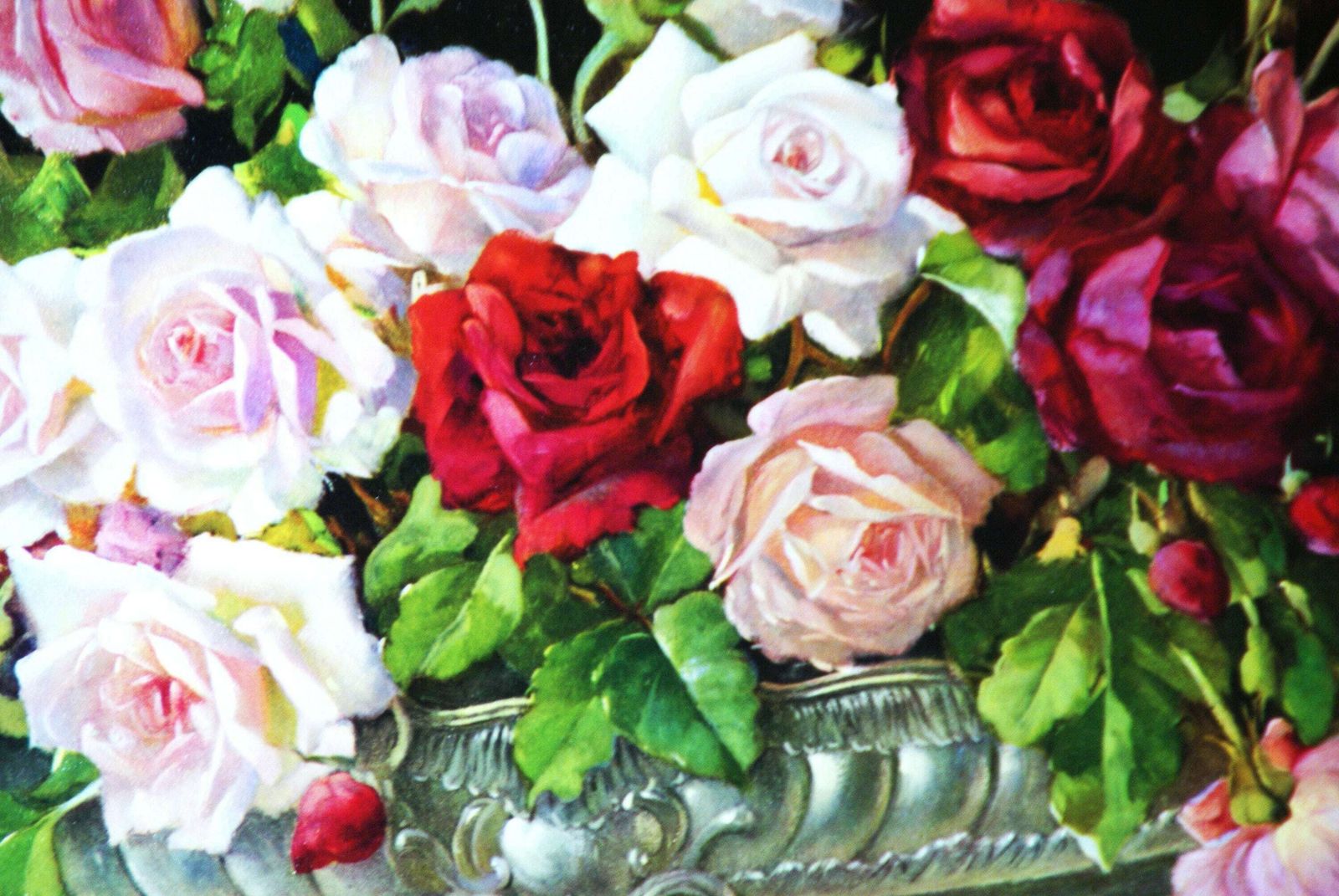 Still Life With Roses By Erich Krüger photo vinterior