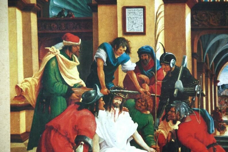 Passions/Sebastians Altar In St. Florian Christ Crowned With Thorns By Albrecht Altdorfer