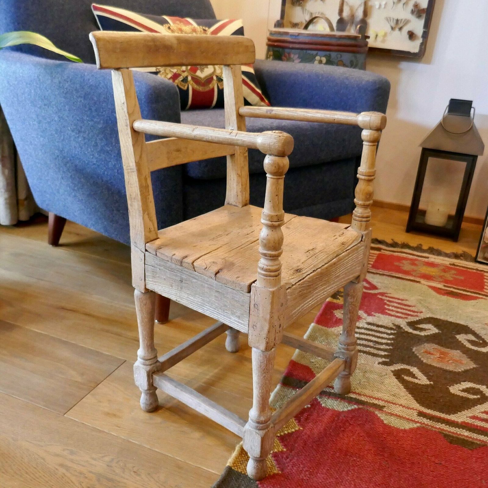 18th Century Ash And Oak Child's Chair photo furniture
