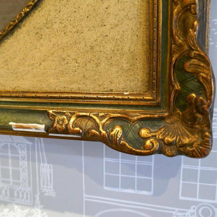 Floral Still Life Signed And Framed 1926 Oil, Dahlia's In A Vase photo furniture