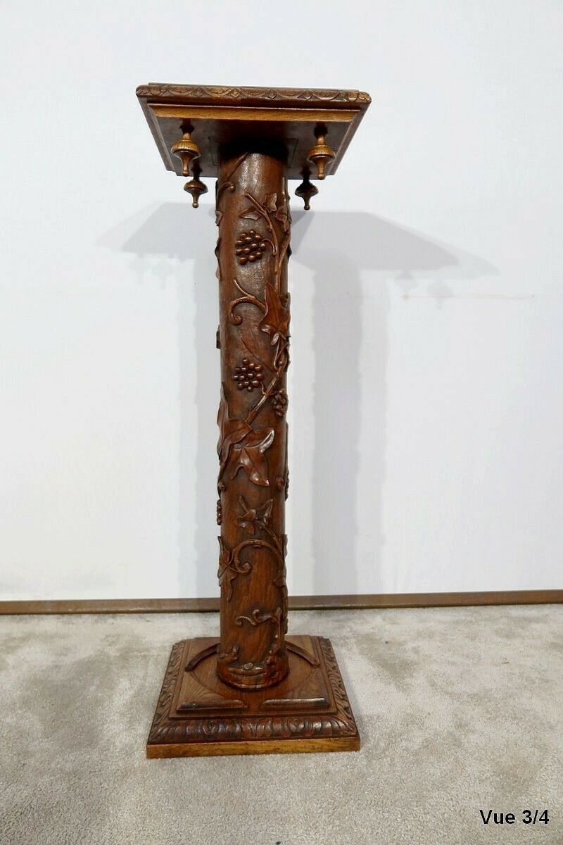 photo buy Oak Column, Art Nouveau – 1920