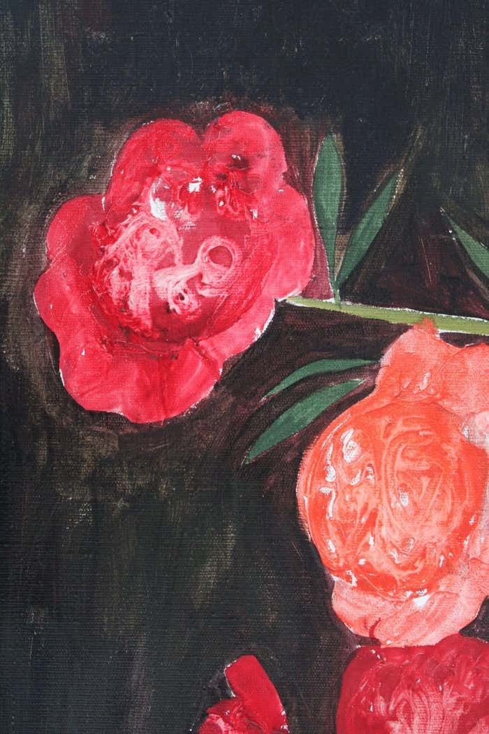 Laimdots Murnieks Peonies 1975. Oil On Canvas, photo furniture