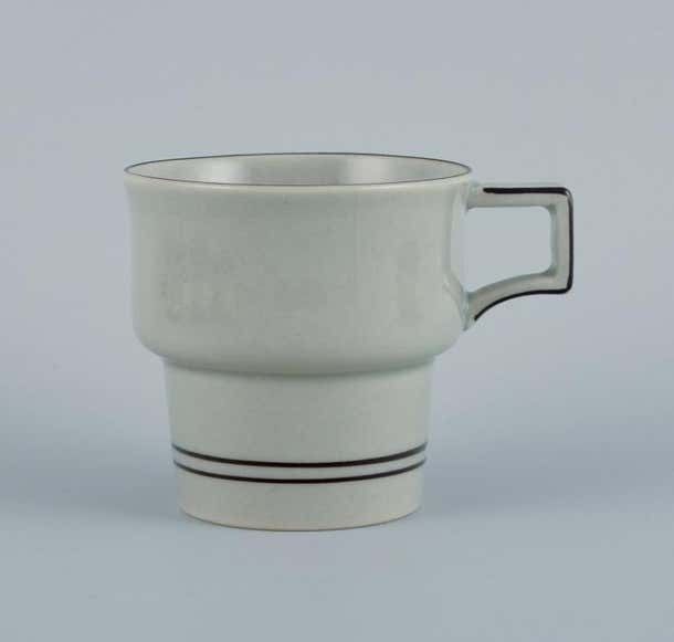 Jens Harald Quistgaard Bing And Grøndahl Colombia Six Coffee Cups With Saucers photo Home Decor