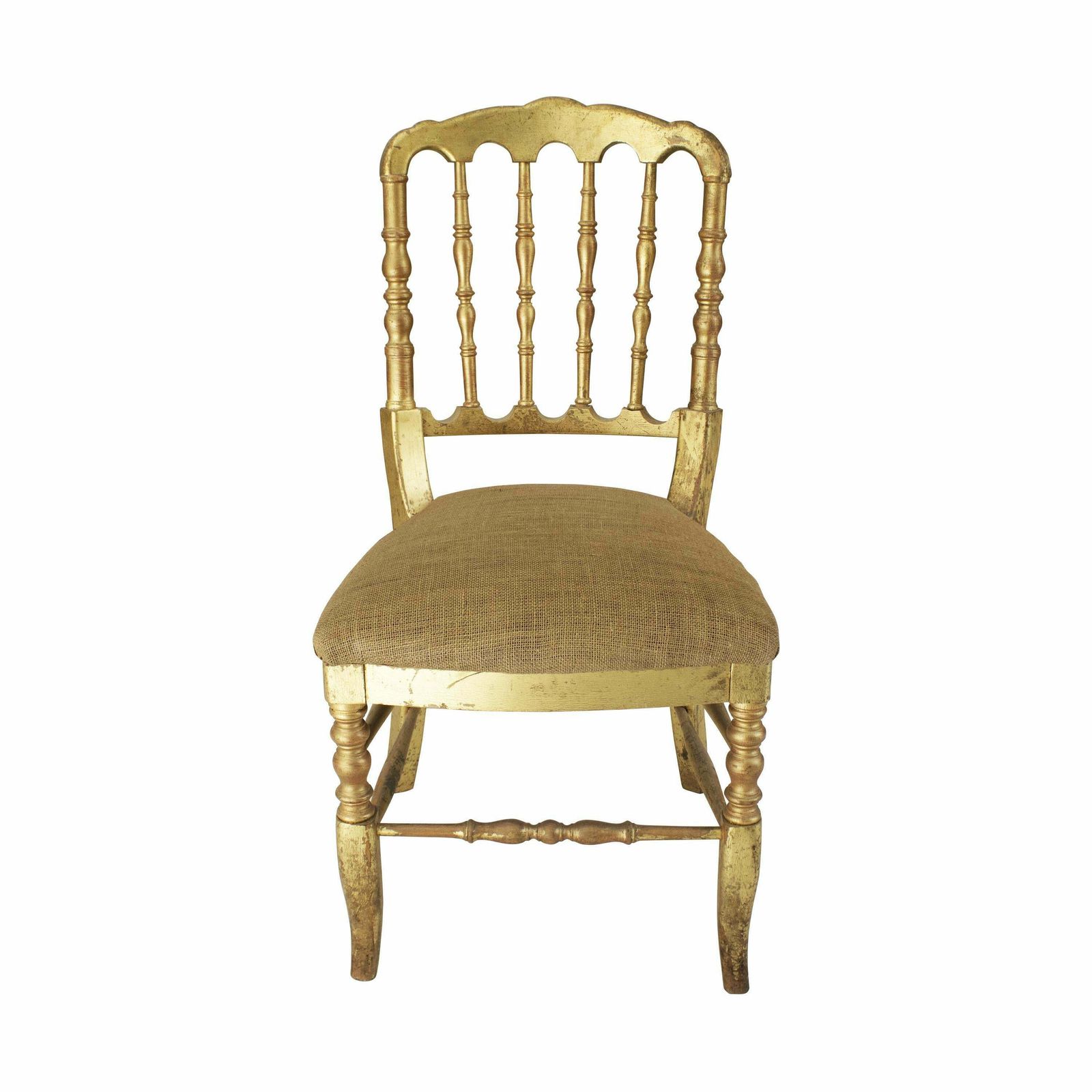 Set Of 12 Gold Leaf Tiffany, Chiavari Style Chairs, France, 1960s photo furniture