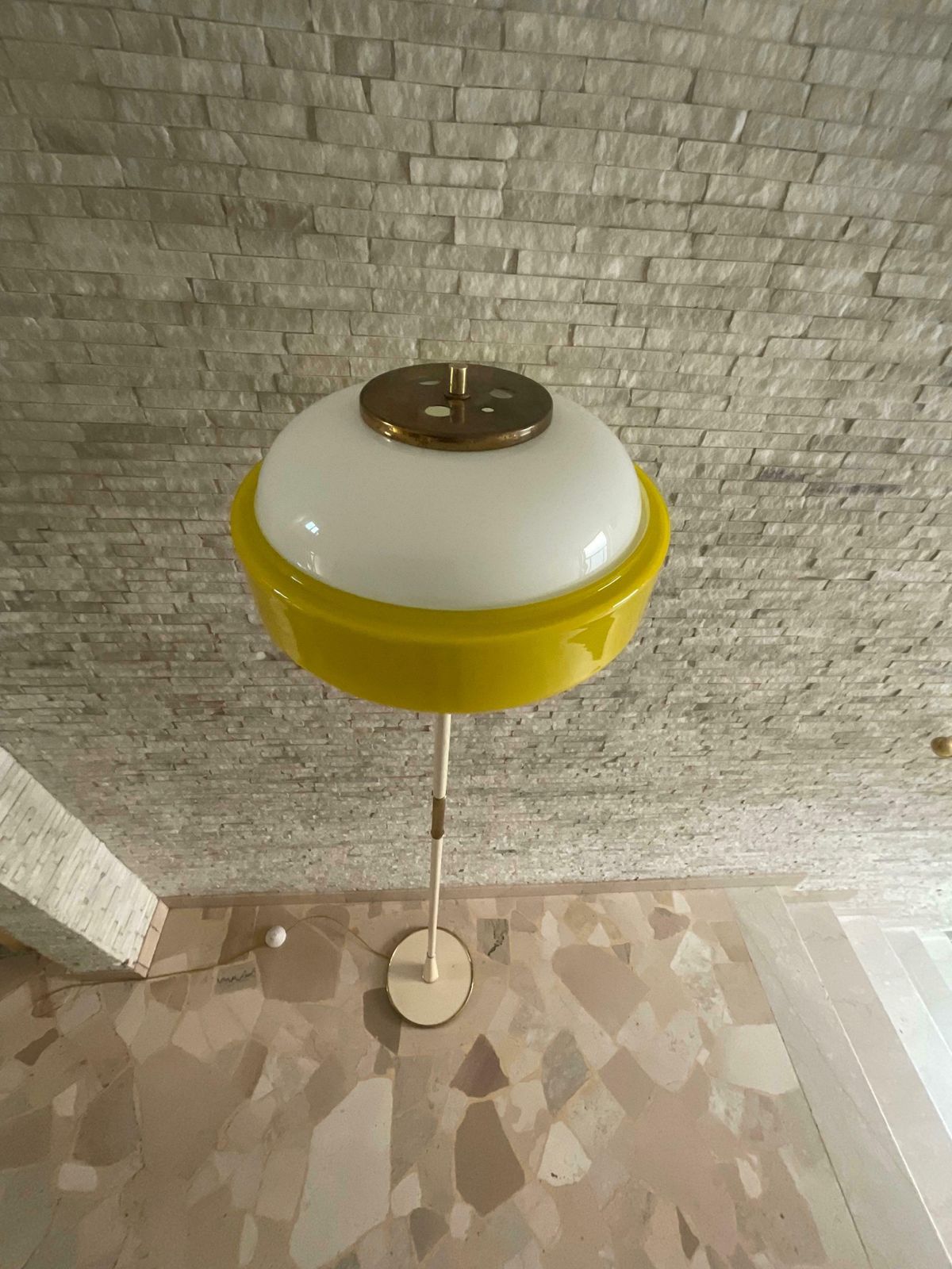 Stilnovo Gaetano Scolari Floor Lamp 1950s, Made In Italy Vintage Design photo vintage