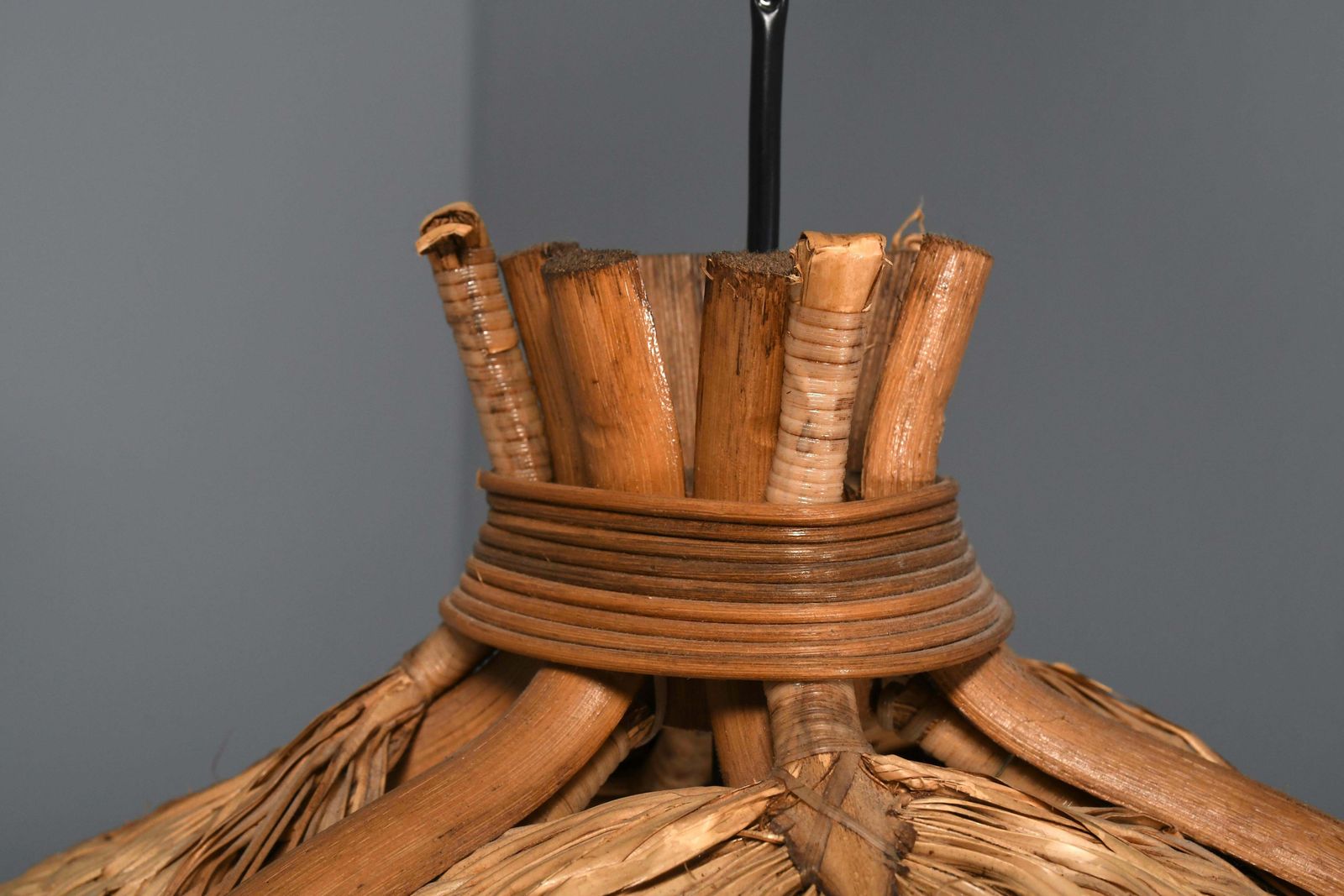 Uchiwa Midcentury Pendant Chandelier In Style Of Ingo Maurer, Germany 1960s photo 3661.0