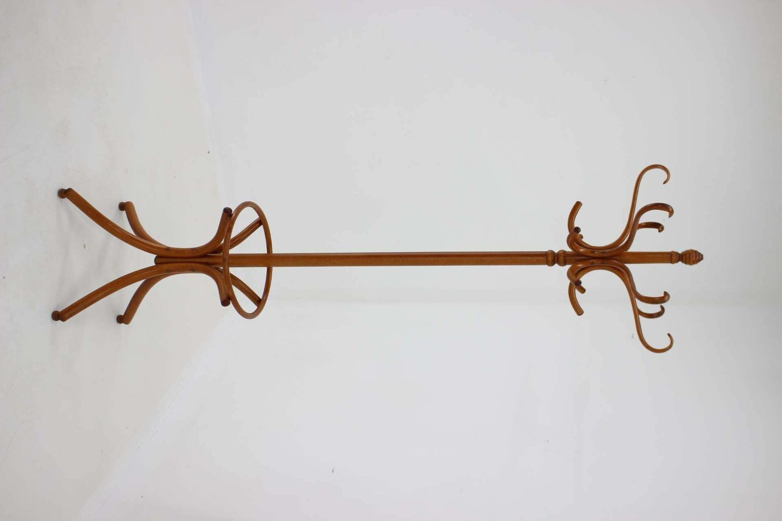 1980s Beech Coat Hanger By Tonne, Czechoslovakia photo furniture