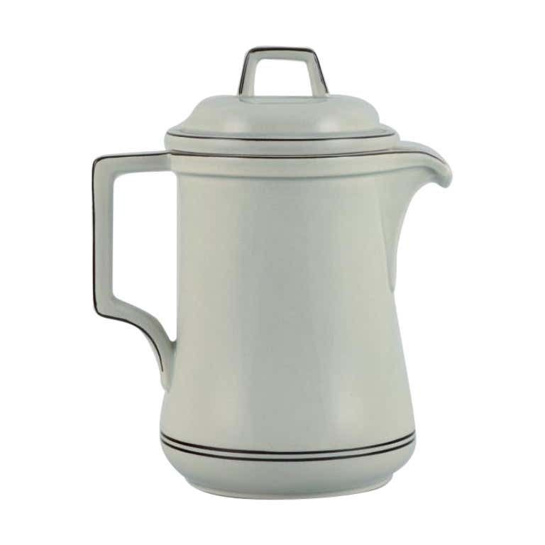 Jens Harald Quistgaard For Bing & Grøndahl. "Colombia" Coffee Pot In Stoneware