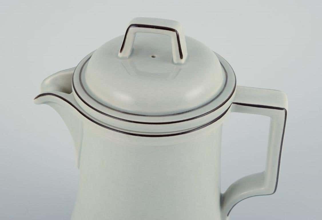 Jens Harald Quistgaard For Bing & Grøndahl. "Colombia" Coffee Pot In Stoneware photo for sale