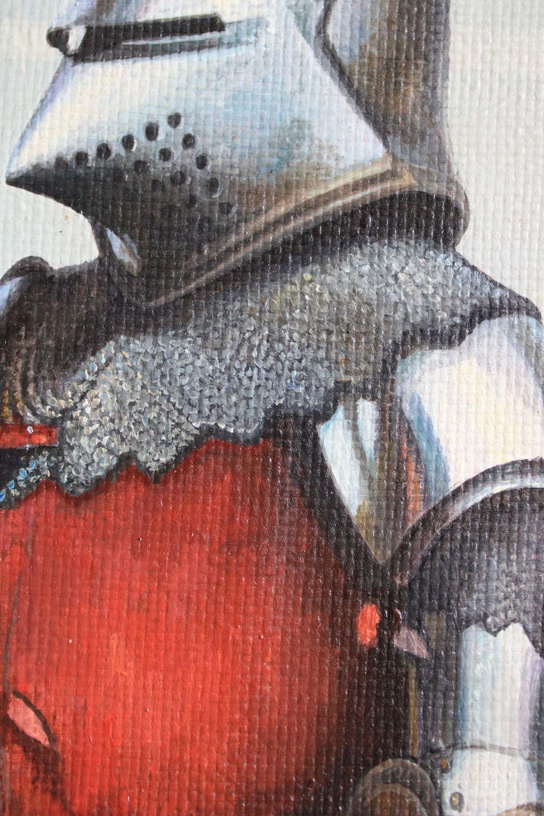 photo vinterior Vladimir Pavlov The Knight. 1993. Canvas, Oil, 1993