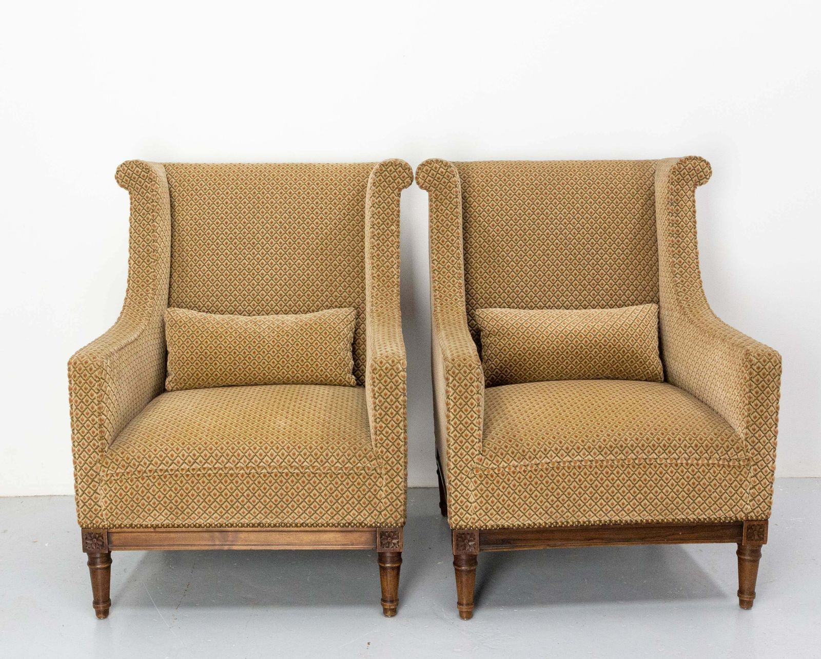 Antique Armchair Fauteuil Napoleon III Upholstery And Beech French 19th Century photo furniture