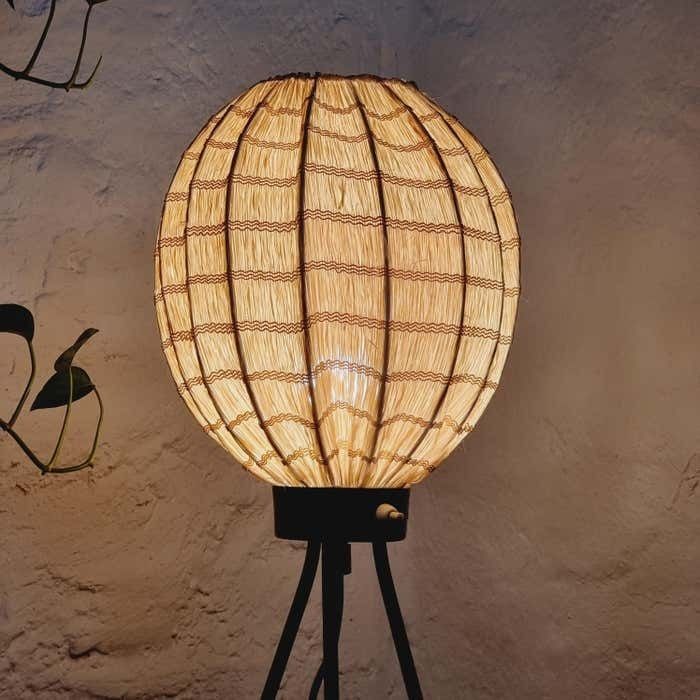 photo furniture Rare Swedish Tripod Floor Lamp, Scandinavian Modern / Midcentury Modern