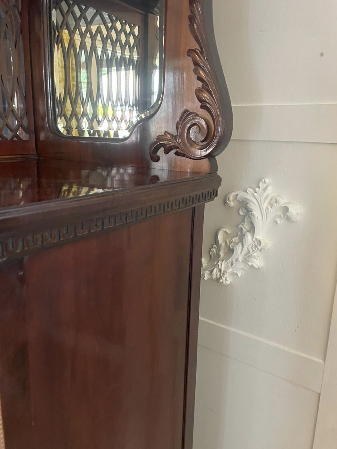 Outstanding Quality Large Antique 19th Century Mahogany Inlaid Satinwood Display Cabinet photo buy