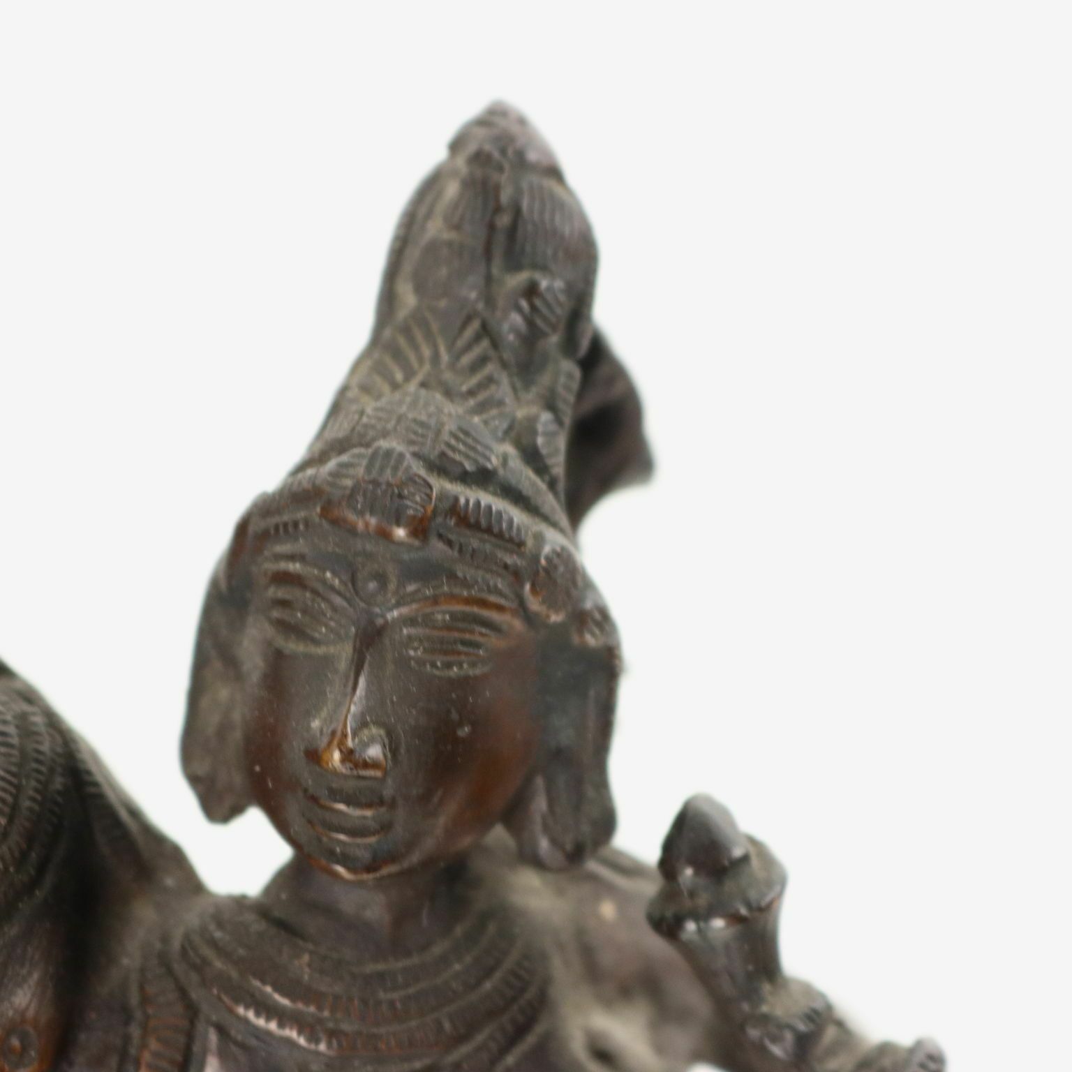 Krishna With A Gopi Bronze India Early 900s Antiques photo Art