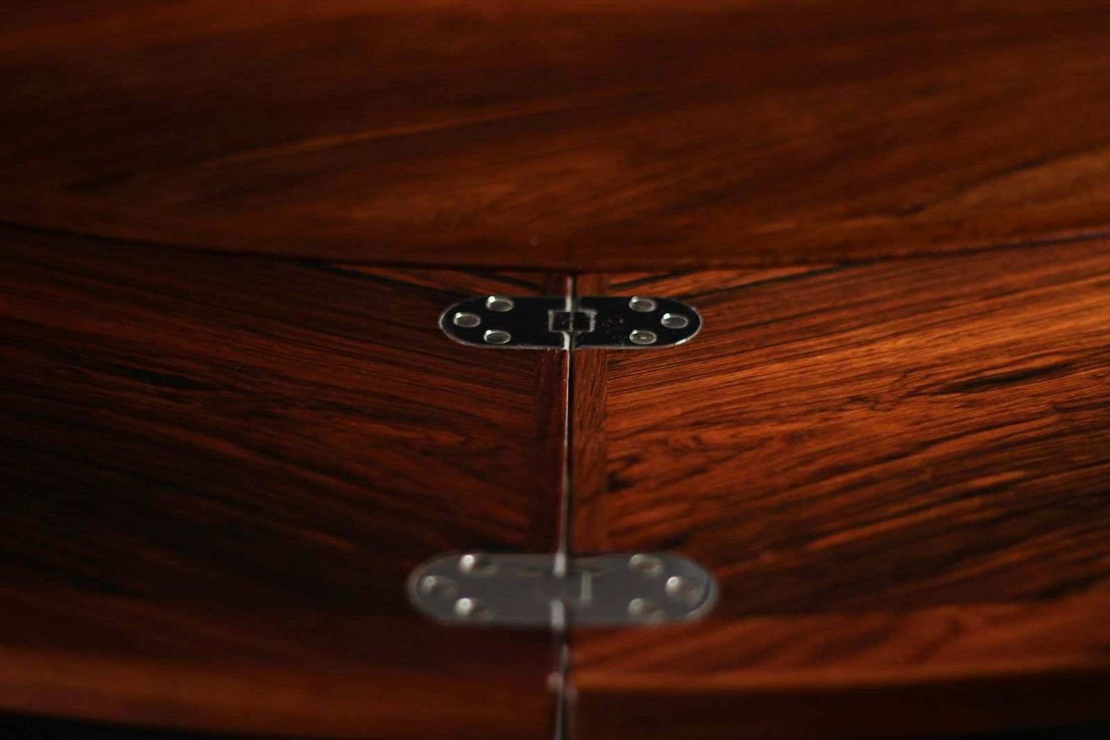 Scandinavian Modern Rosewood Dining Table By Dyrlund Of Denmark. photo for sale